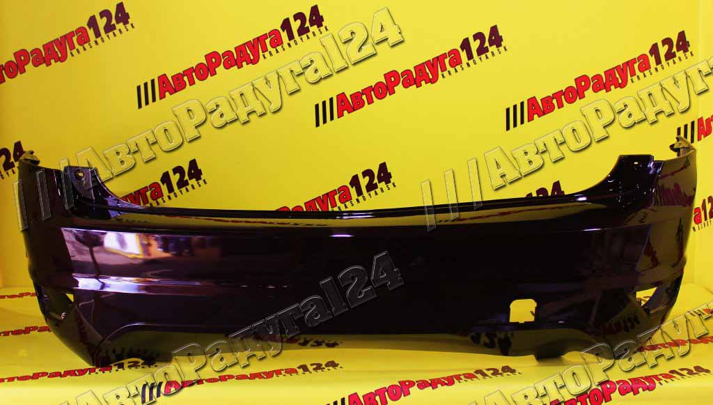 Бампер Ford Focus 2, Форд Фокус 2 Х/Б Рестайлинг (2007-2011) задний Morello (8RTE)