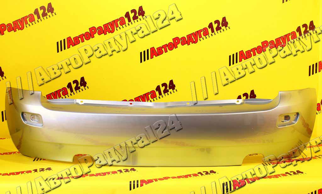 Бампер ВАЗ 1119, Лада Калина Хэтчбек, Lada Kalina задний Ледяной (413)