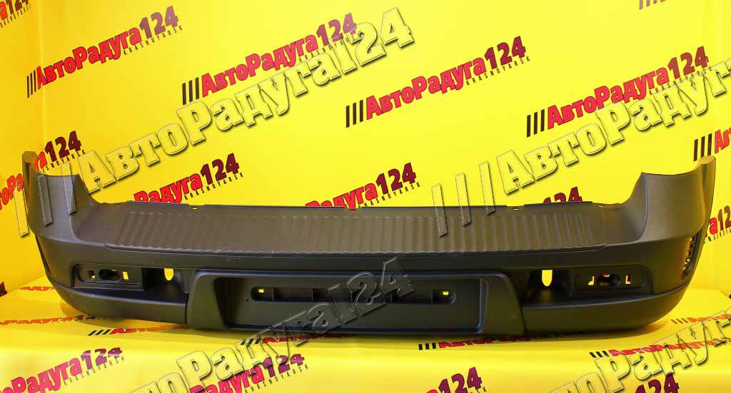 Бампер ВАЗ 2123, Шевроле Нива, Chevrolet Niva (Бертоне) задний Н/О  (неокрашенный)