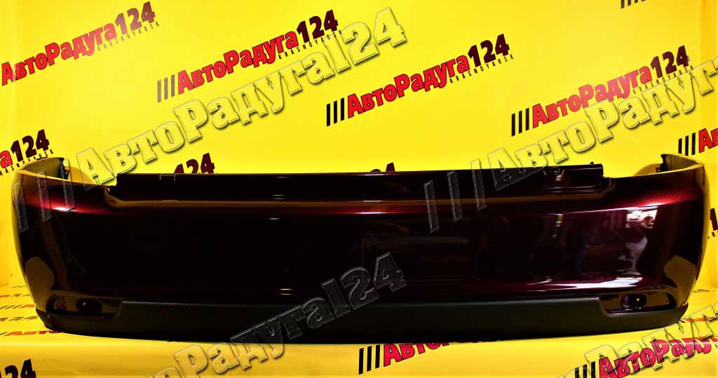 Бампер ВАЗ 21704, Лада Приора 2 Седан, Lada Priora 2 задний Портвейн (192)