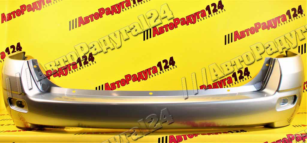 Бампер ВАЗ 2171, Лада Приора универсал, Lada Priora задний Снежная королева (690) (ППИ)