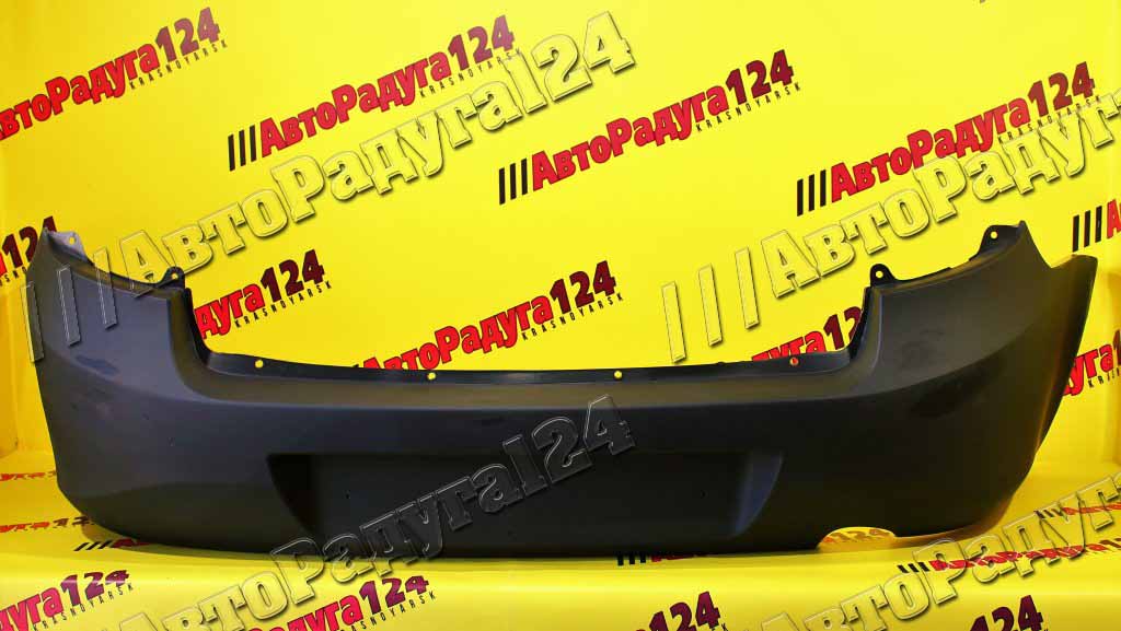 Бампер ВАЗ 2190, Лада Гранта, Lada Granta задний седан (С шагренью)
