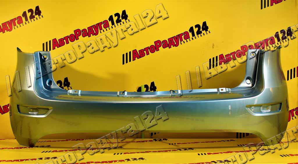 Бампер ВАЗ 2192, Лада Калина 2 хэтчбек, Lada Kalina 2 hatchback задний Ледяной (413)