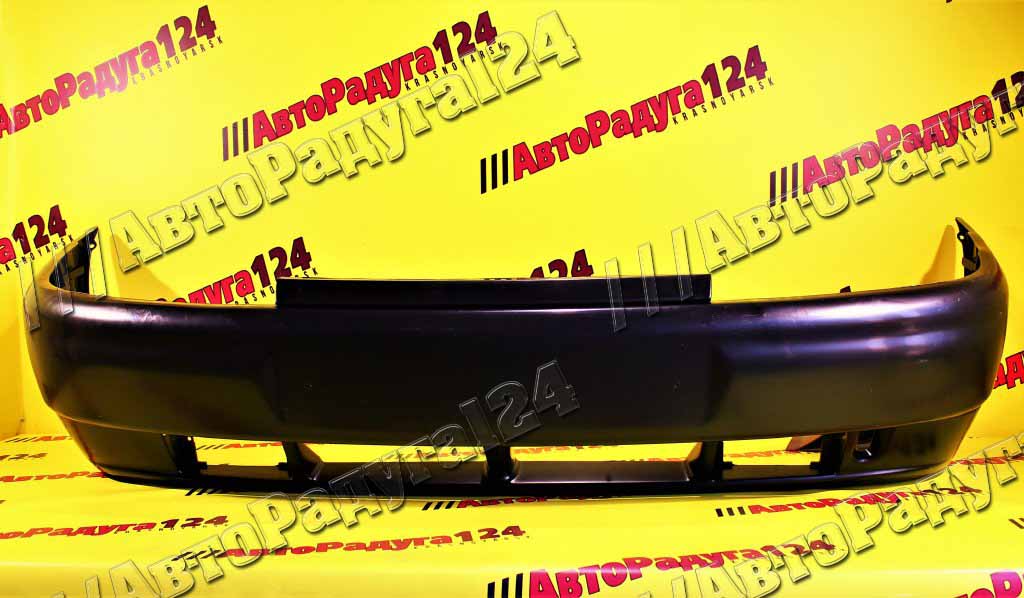 Бампер ВАЗ 2110, 2111, 2112 передний  старого образца с усилителем (ППИ) (неокрашенный)