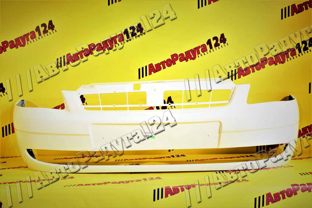 Бампер ВАЗ 2170, 2171, 2172 Лада Приора Lada Priora передний Белое облако (240)