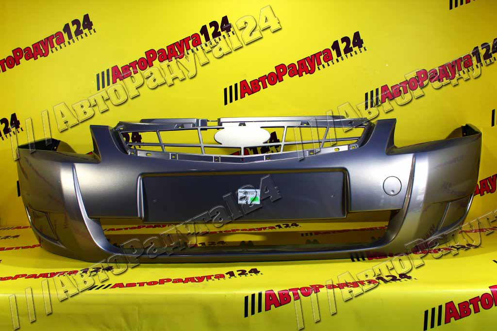Бампер ВАЗ 21704, 21724 Лада Приора Lada Priora передний Звездная пыль (257)