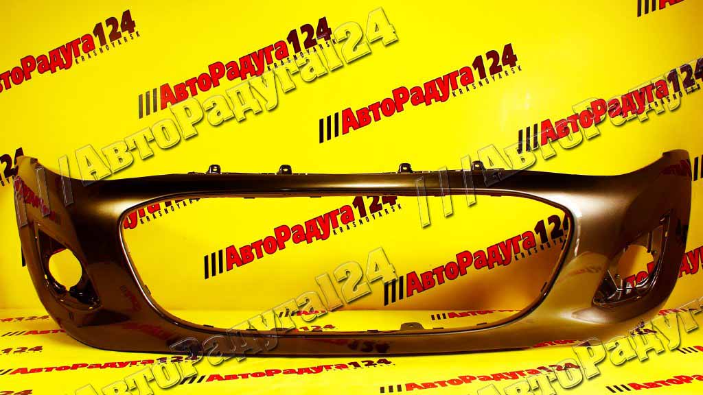 Бампер ВАЗ 2192, 2194 Лада Калина 2, Lada Kalina 2 передний Кориандр (790)