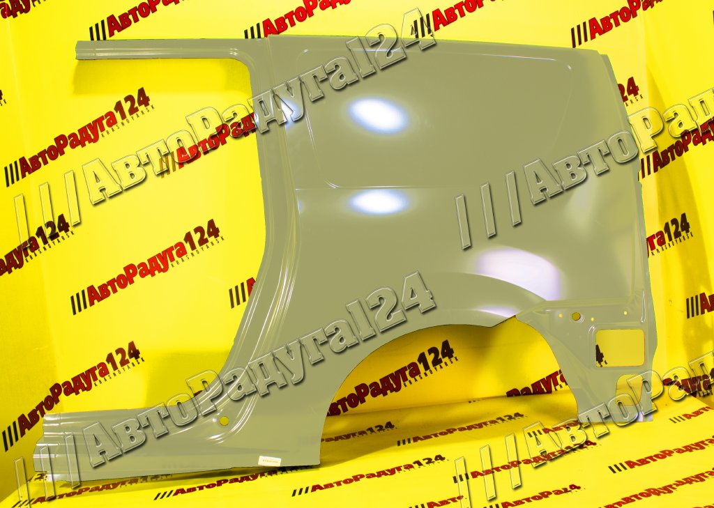 Боковина Лада Ларгус задняя левая (без окна) (8450104265, 6001548806) (ВАЗ)