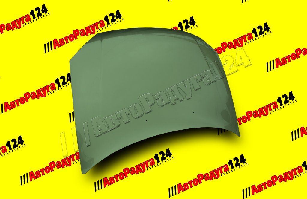 Капот ВАЗ 1118 Колумбийская зелень (322) (Тольятти)