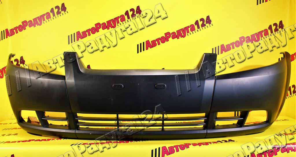 Бампер Chevrolet Aveo, Шевроле Авео (2002-2008) (Т200) передний Хэтчбек (неокрашенный) (STCVA50000)