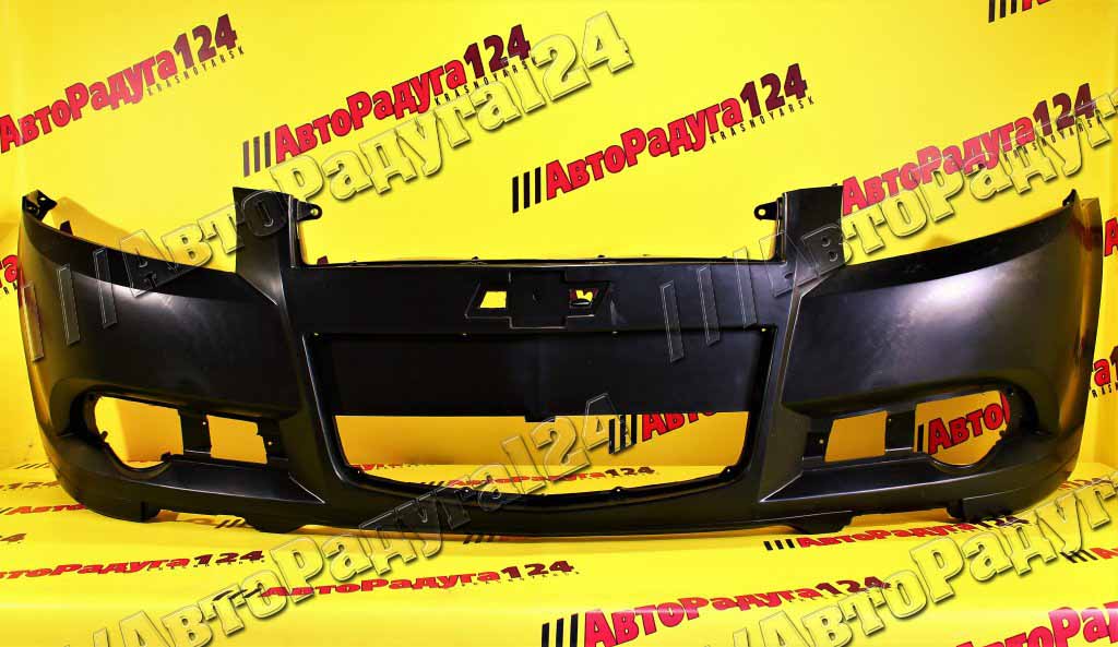 Бампер Chevrolet Aveo (2006-2011) Хэтчбек (T255) передний (неокрашенный) (STCVA70000) (SAT)