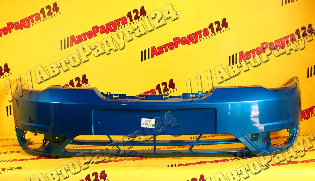 Бампер Daewoo Nexia, Дэу Нексия (2008-2013) передний Moroccan Blue (GCT)