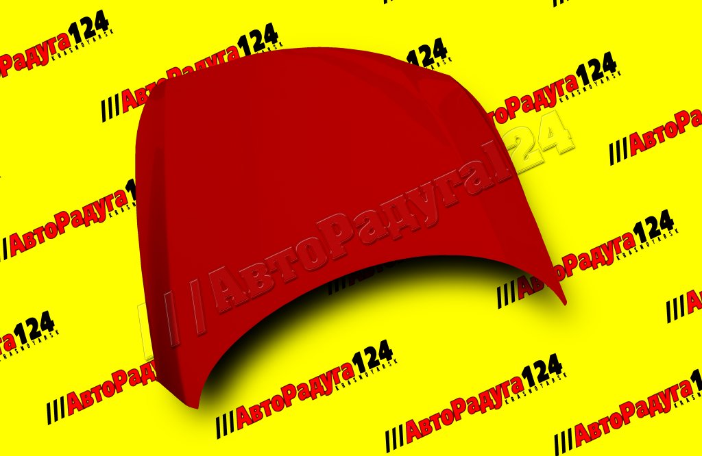 Капот Hyundai Solaris (2015-) Красный гранат (TDY)