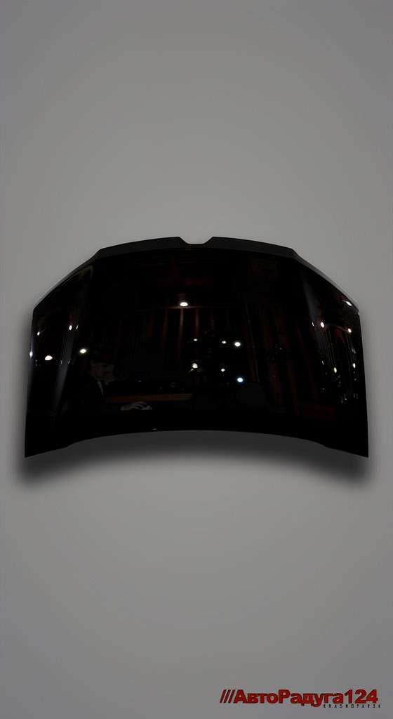 Капот Renault Logan, Sandero, Sandero Stepway (2013-, 2018-) Noir Nacre (676)