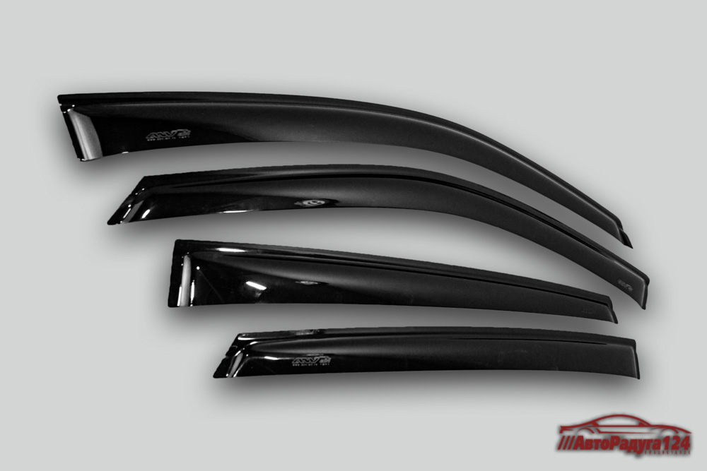 Ветровики Лада Ларгус (ДК0067С) (Компл.-4 шт.)