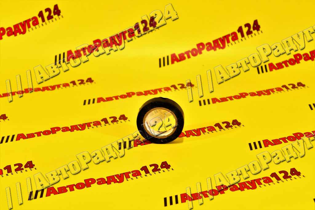 Изолента 15 мм* 9,1 м (черная) ПВХ (Abro)