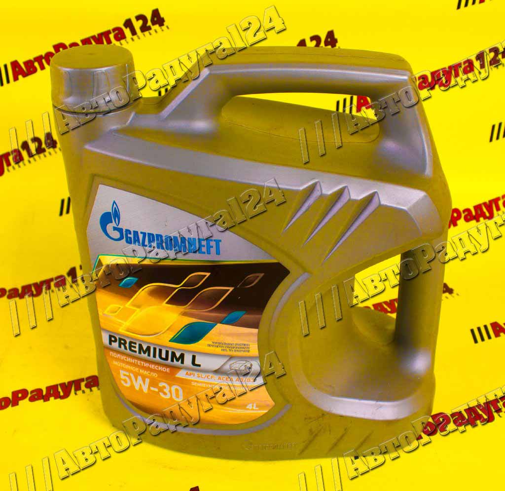 Масло моторное  5W30 п/с Gazpromneft Premium L  4л (SL/CF)