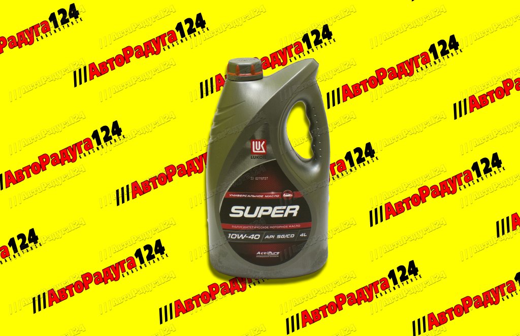 Масло моторное 10W40 п/с Лукойл Супер  4л (SG/CD)