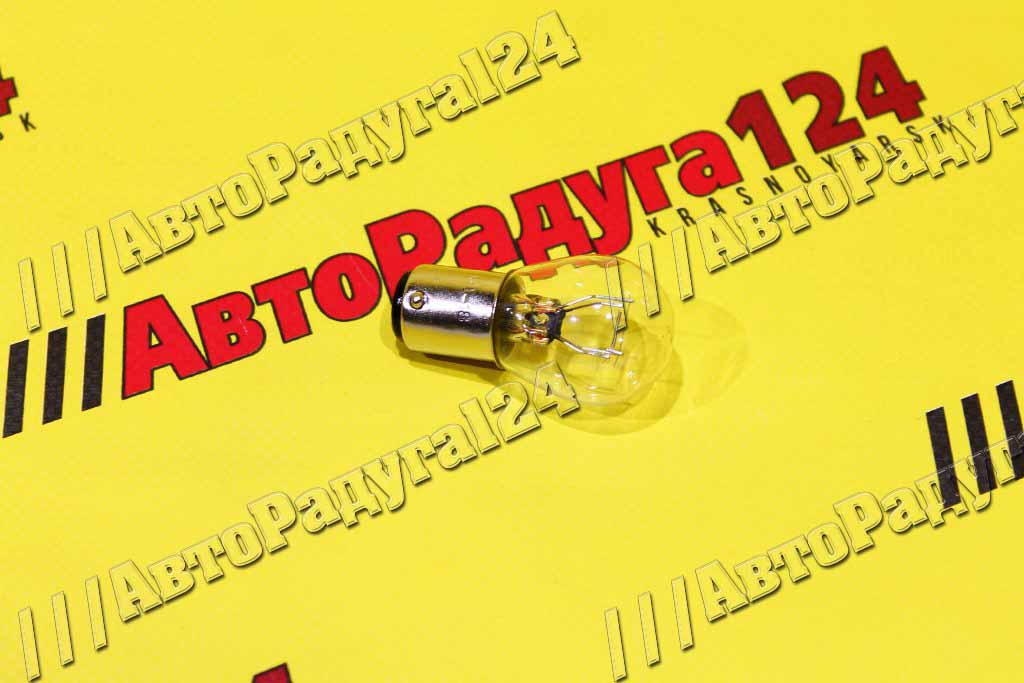 Автолампа P21/5W BAY15d, 12V, 21/5W (6121510) (Маяк) (Уп.-10 шт.) (Д)