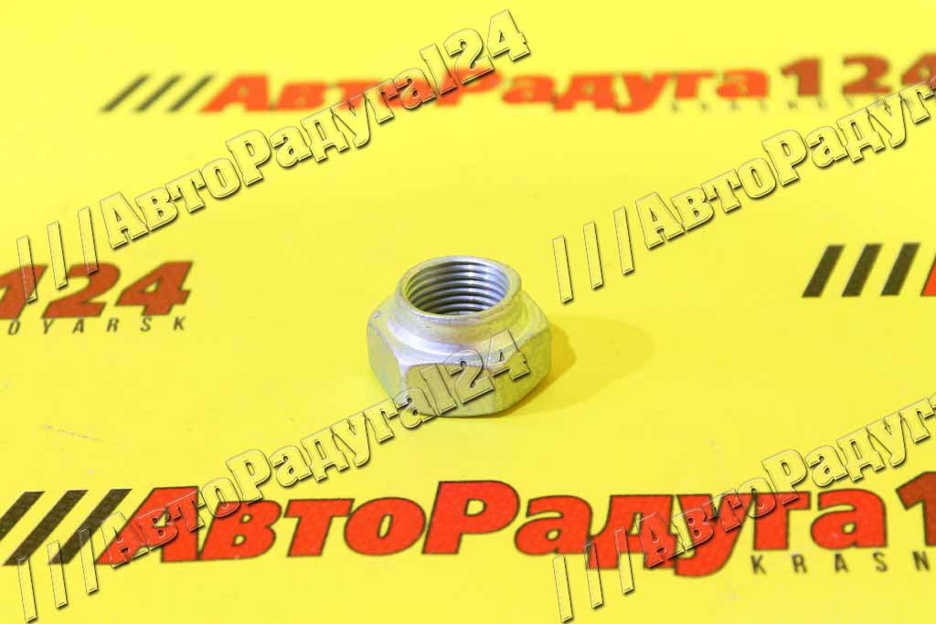 Гайка М18*1,5 ступицы ВАЗ 2101 (левая, с точкой) (Уп.-10 шт.)