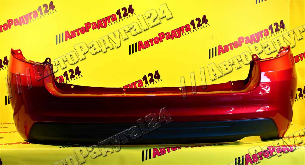 Бампер ВАЗ 2190  (2018-) Лада Гранта 2, Lada Granta 2 задний седан Сердолик (195)