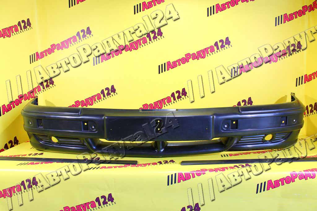 Бампер ГАЗ 31105 передний объемный, без хрома, без усилителя (под хром)  (неокр.) (31105-2803010-20)
