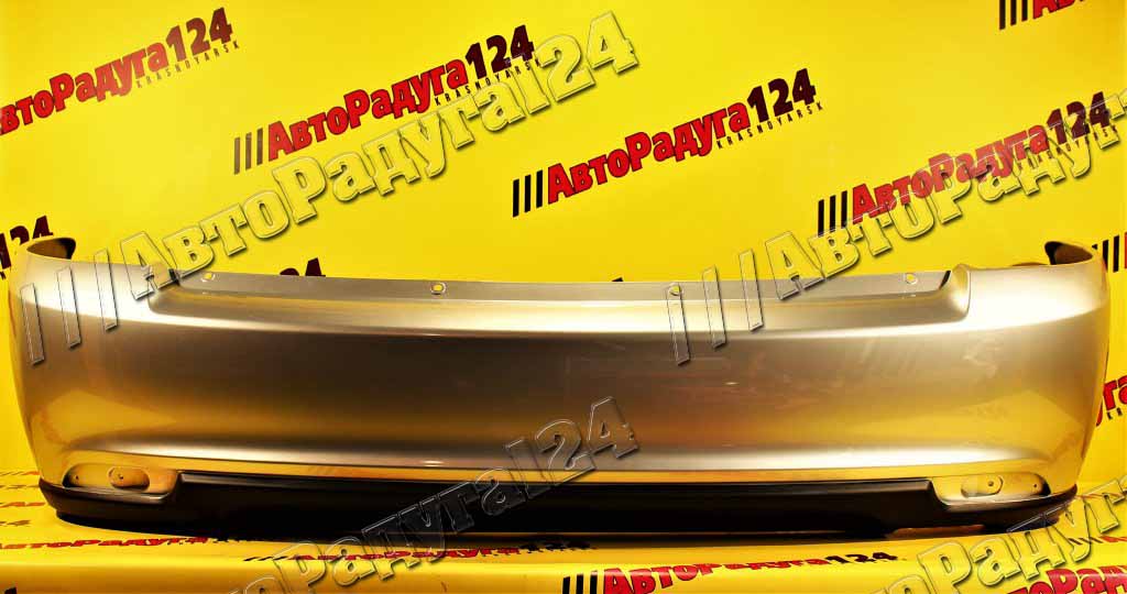 Бампер ВАЗ 21724, Лада Приора 2 хэтчбек, Lada Priora 2 задний Снежная королева (690)