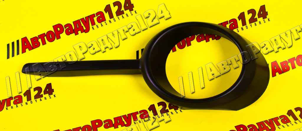 Облицовка ПТФ Chevrolet Aveo, Шевроле Авео (2006-) левая (96648783) (Д)