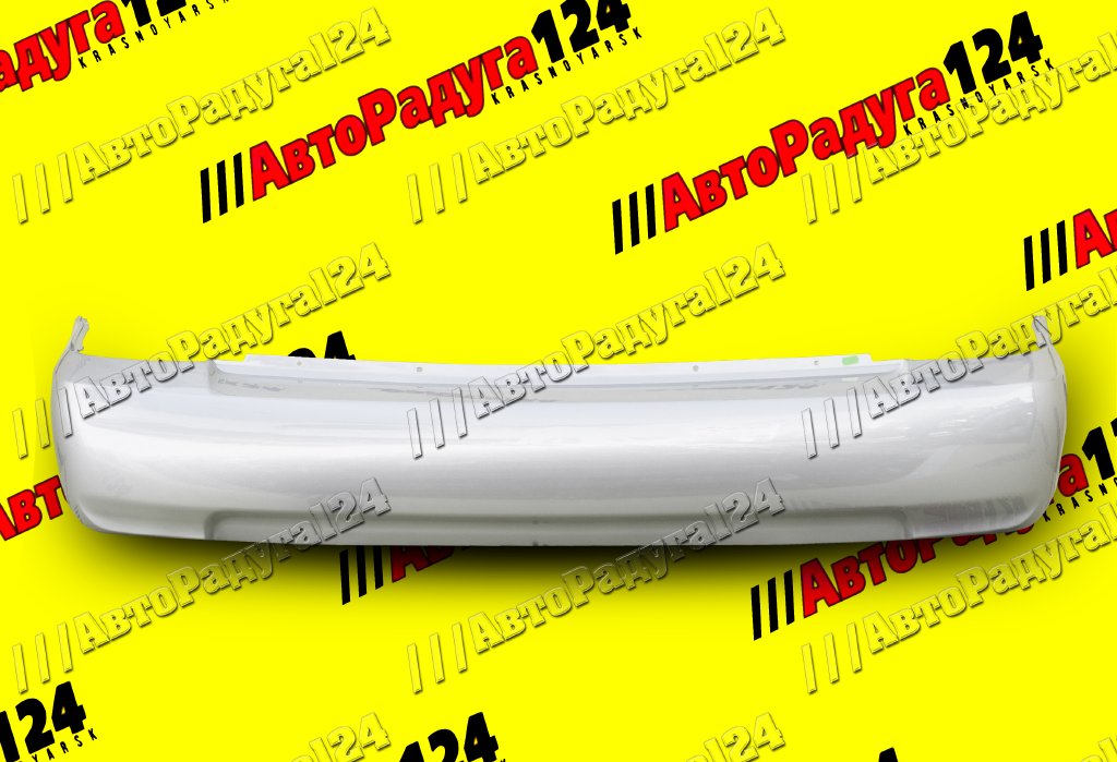 Бампер Hyundai Accent, Хендай Акцент задний Белый Айсберг (W02)