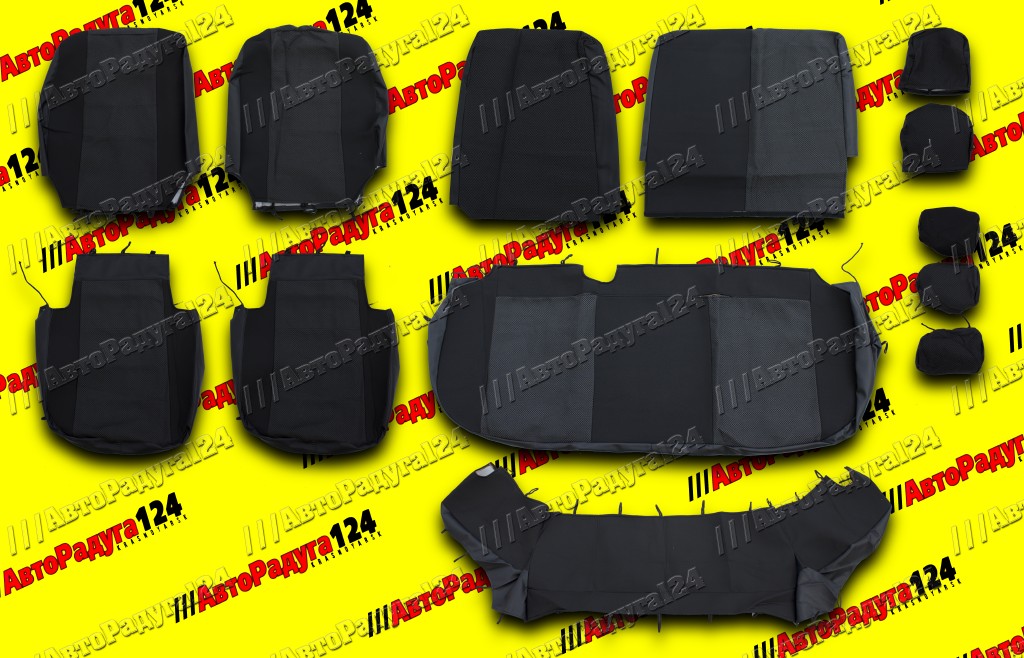 Чехлы на сиденья Nissan Almera (до 2014 г.в.) жаккард (Д)