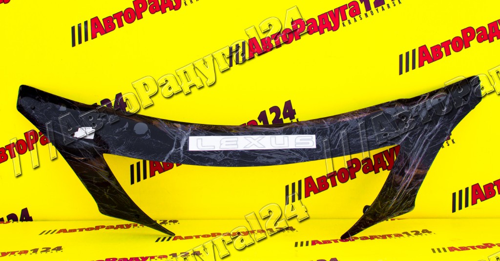 Мухобойка Lexus RX330 (2003-2008) (XU30) Евро (дефлектор капота) [T064Lexus] (RedNsk)