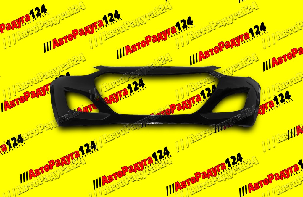 Бампер Hyundai I30, Хендай ай 30 (2012-) передний Phantom Black (PAE)