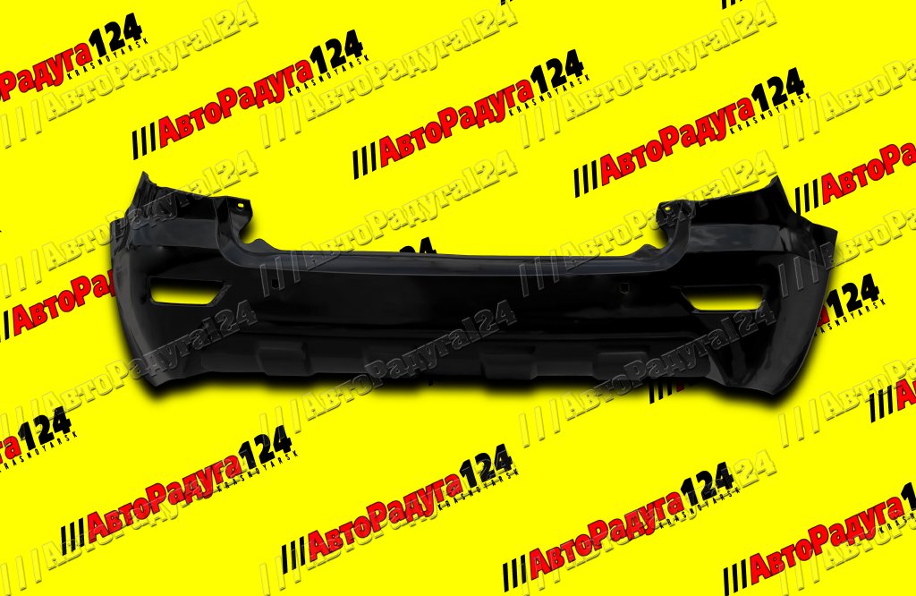 Бампер LIFAN X60 (2011-2015) задний Black (Черный перламутр (LC9X)