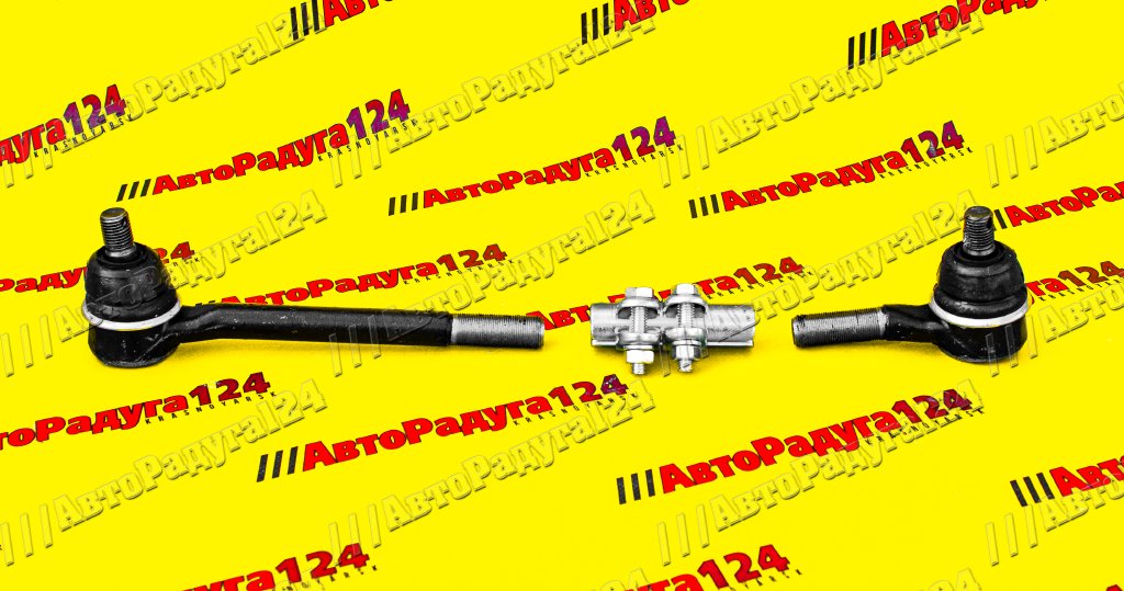 Тяга рулевая ВАЗ 2123 левая (длинная + короткая + скрутка) (21230-3414053-00) [BM.3757] (БелМаг)