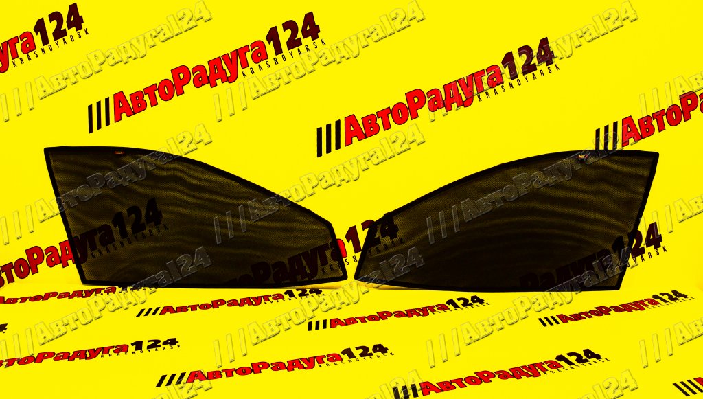 Шторка окна каркасная Hyundai Santa Fe (2012-17) (тонировка) магниты вшивные (к-т-2шт)