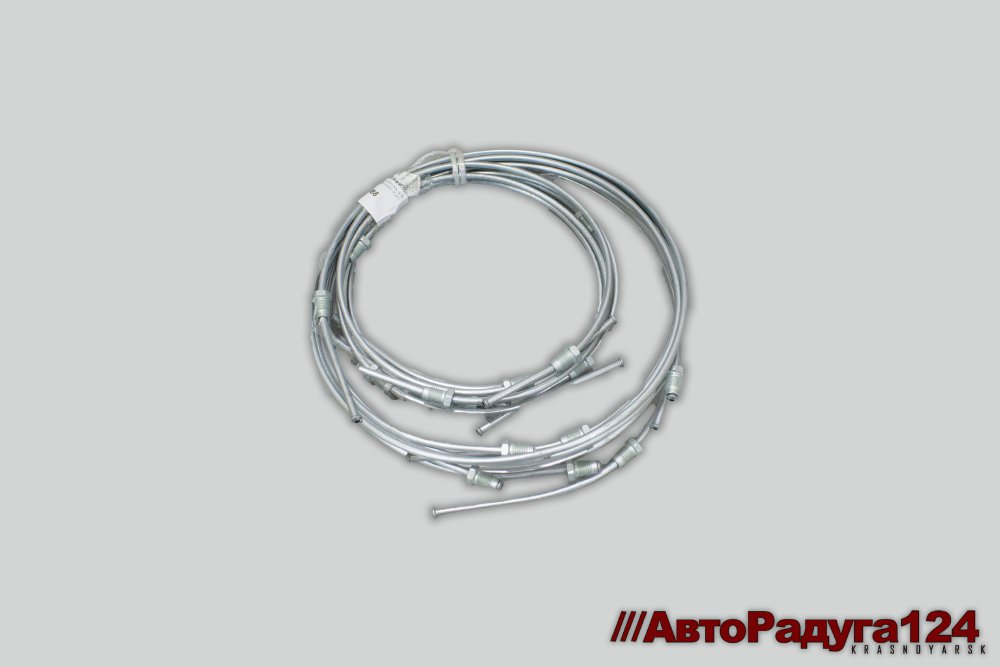 Трубка тормозная ГАЗ 3302 сталь (4,75 мм) (33020-3506035-00) (Компл.-9 шт.)