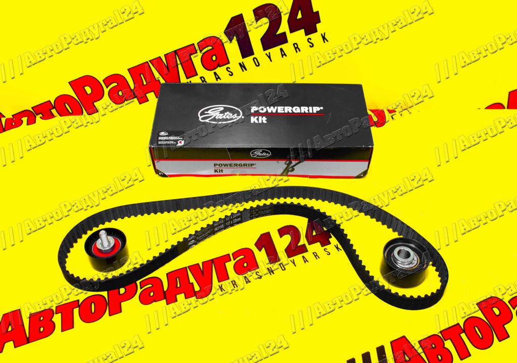 Ремень ГРМ ВАЗ 2170 + 2 ролика (Компл.) (K015631XS) (Gates)