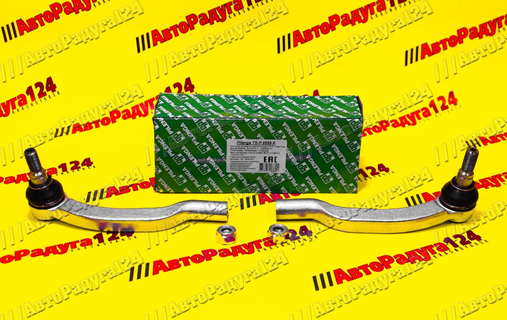 Наконечник рулевой тяги Fiat Ducato, Peugeot Boxer, Citroen Jumper (Компл.) [TSP8889K] (Pilenga) (Д)