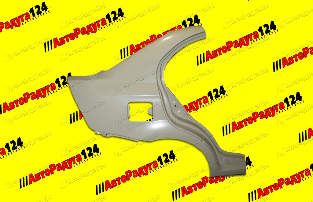 Крыло Chevrolet Aveo (2006-2011) Т250 заднее правое (неокрашенное) (JH01AVO07046R) (Jorden)