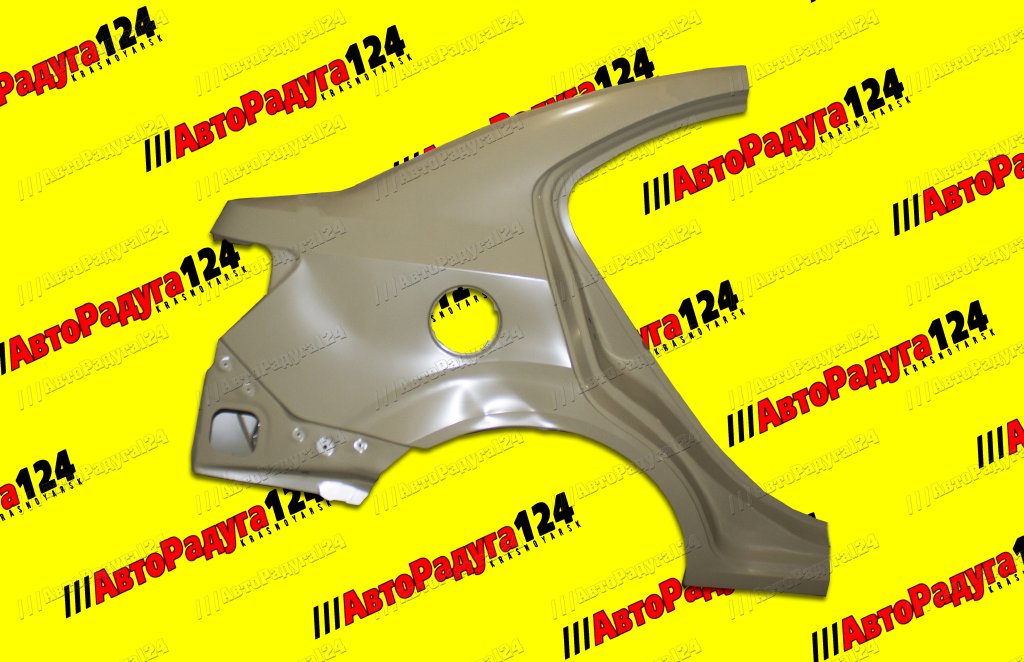 Крыло Chevrolet Aveo (2011-) Т300 заднее правое (неокрашенное) (JH01AVO11046R) (Autotop)