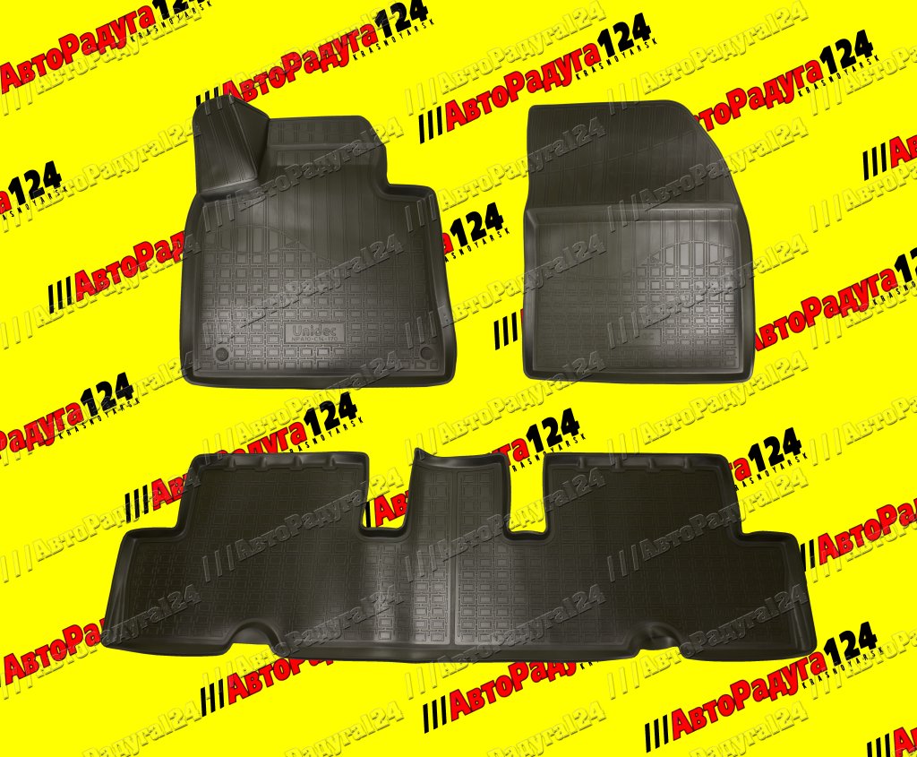 Коврики салонные Citroen C-4 Grand Picasso (2014-) полиуретан (NPA10C14170) (Norplast) (Д)