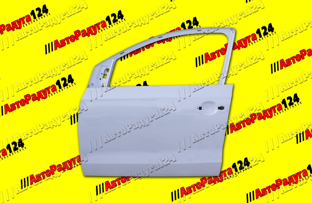 Дверь Volkswagen Polo (2010-2020) передняя левая Белый (C9A)
