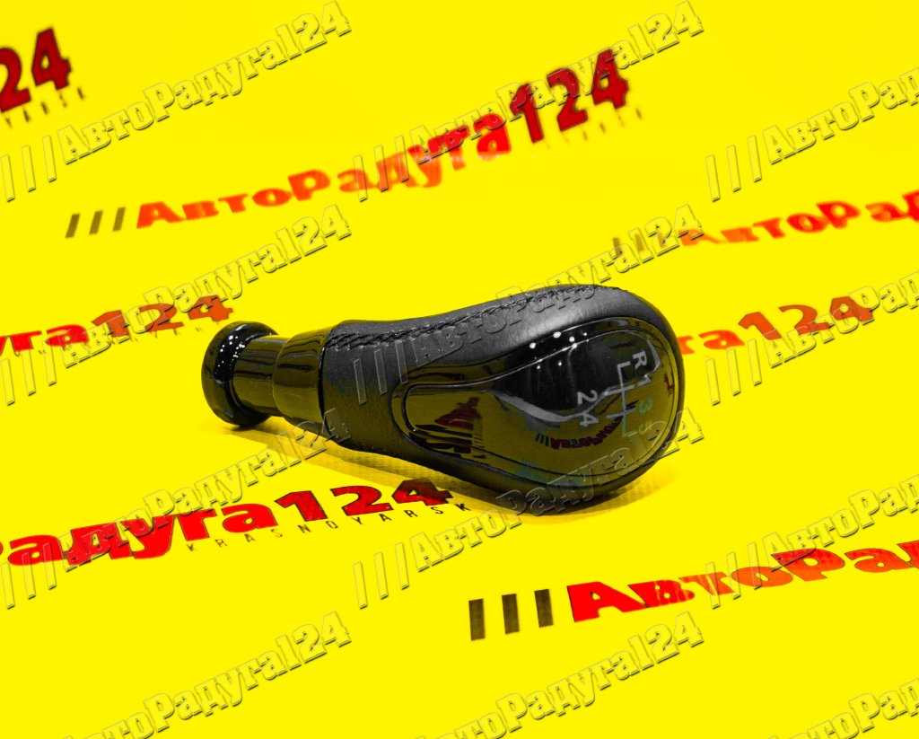 Ручка КПП ВАЗ 2108-14 2110, 2170 &laquo;Vesta Стиль&raquo; - под кулису черная фурнитура - черная строчка (Д)