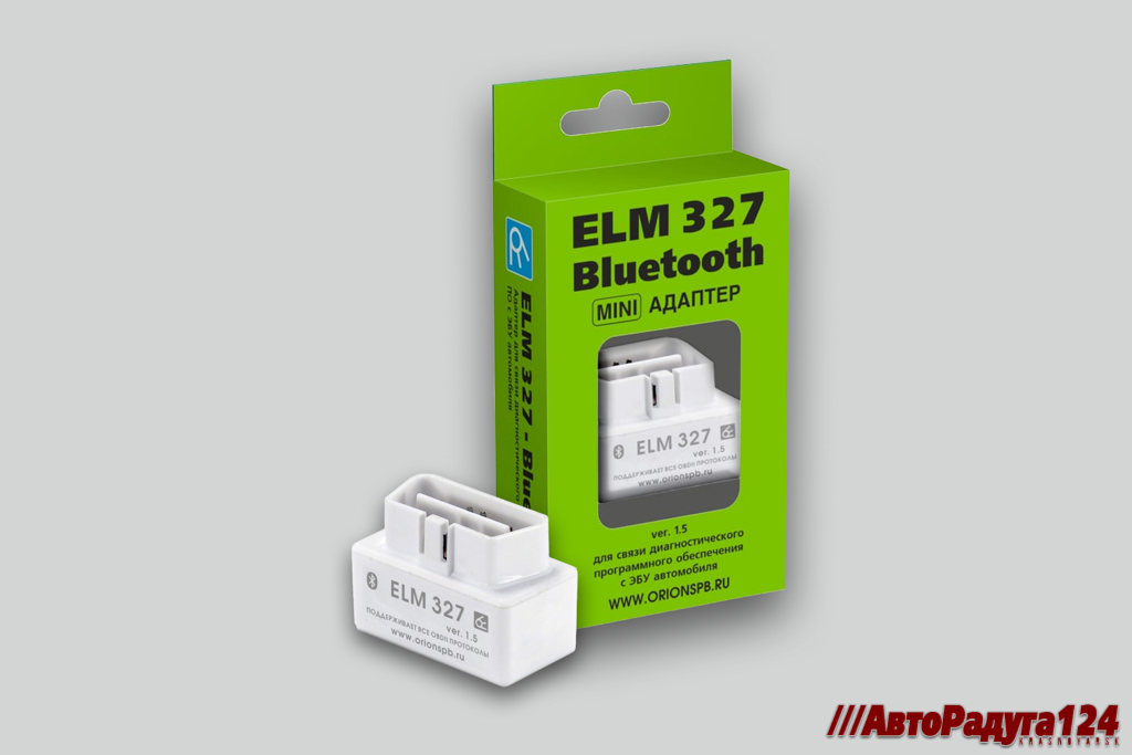 Сканер OBD 2 (подключение к ЭБУ) 327 Bluetooth Mini (Orion)