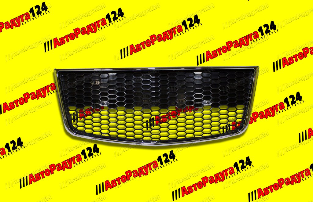 Решетка бампера Chevrolet Aveo, Шевроле Авео (2008-2011) нижняя [JH01AVO08017] (Autotop)