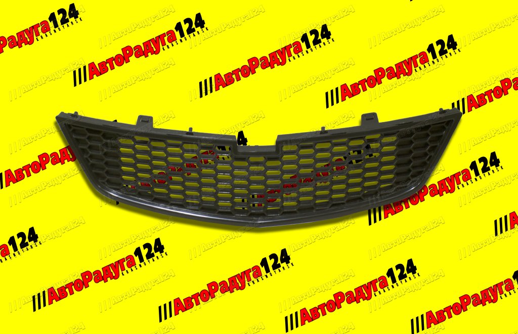 Решетка радиатора Chevrolet Spark (2009-) нижняя (черная) (JH01MTZ10007B1) (Jorden)