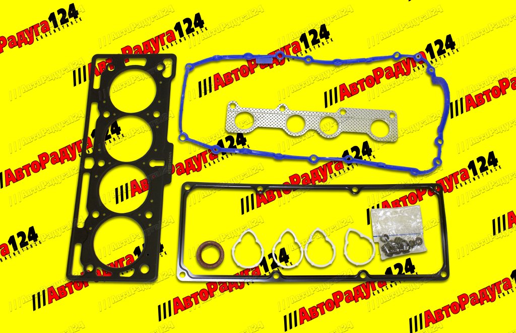 Набор прокладок двигателя Лада Ларгус, Renault Logan (1.4/1.6 8 кл.) полный (KVP-7701475899-03)