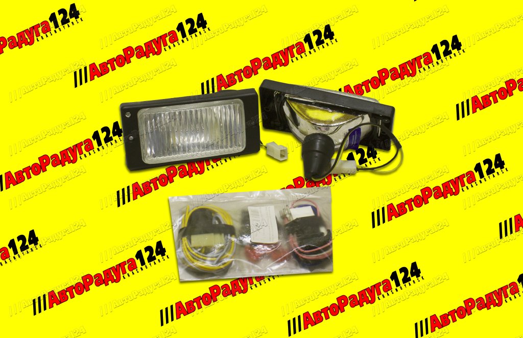 ПТФ ВАЗ 2110, 2112 с комплектом подключения (ШПР512) (21100374301032) (Автосвет) (Компл.-2 шт.) (Д)