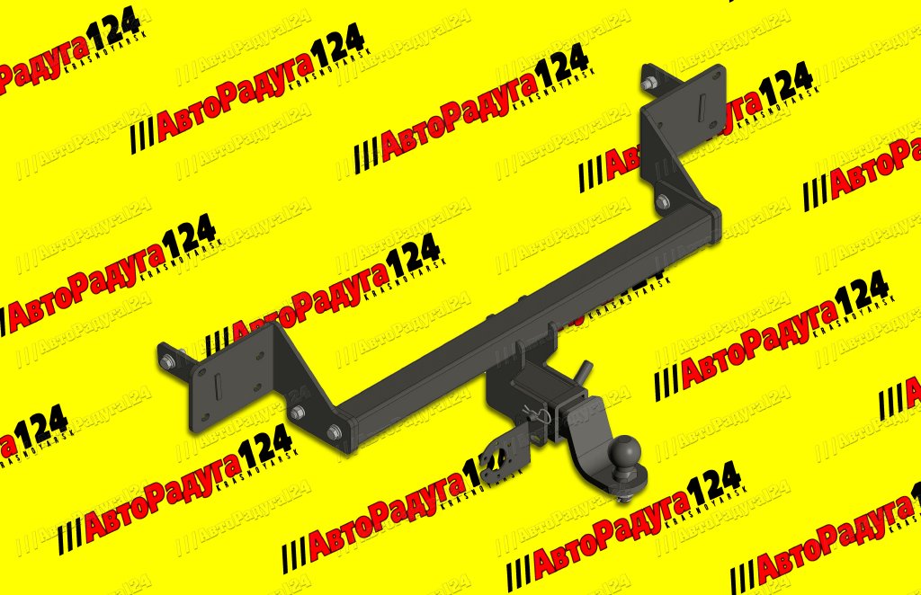 Фаркоп Ford Kuga (2008-2019) со съемным шаром (Е) (11175E) (Уникар)