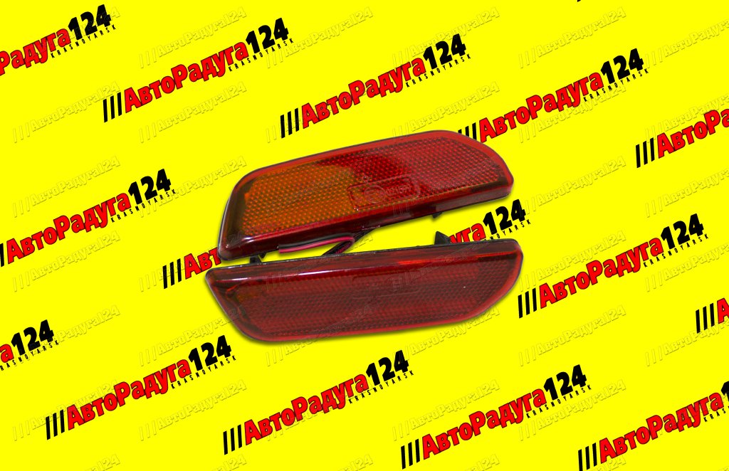 Катафот заднего бампера ВАЗ 2123 Нива Тревл, Niva Travel (Светодиодные 1 режим) (21230371613838) (Д)